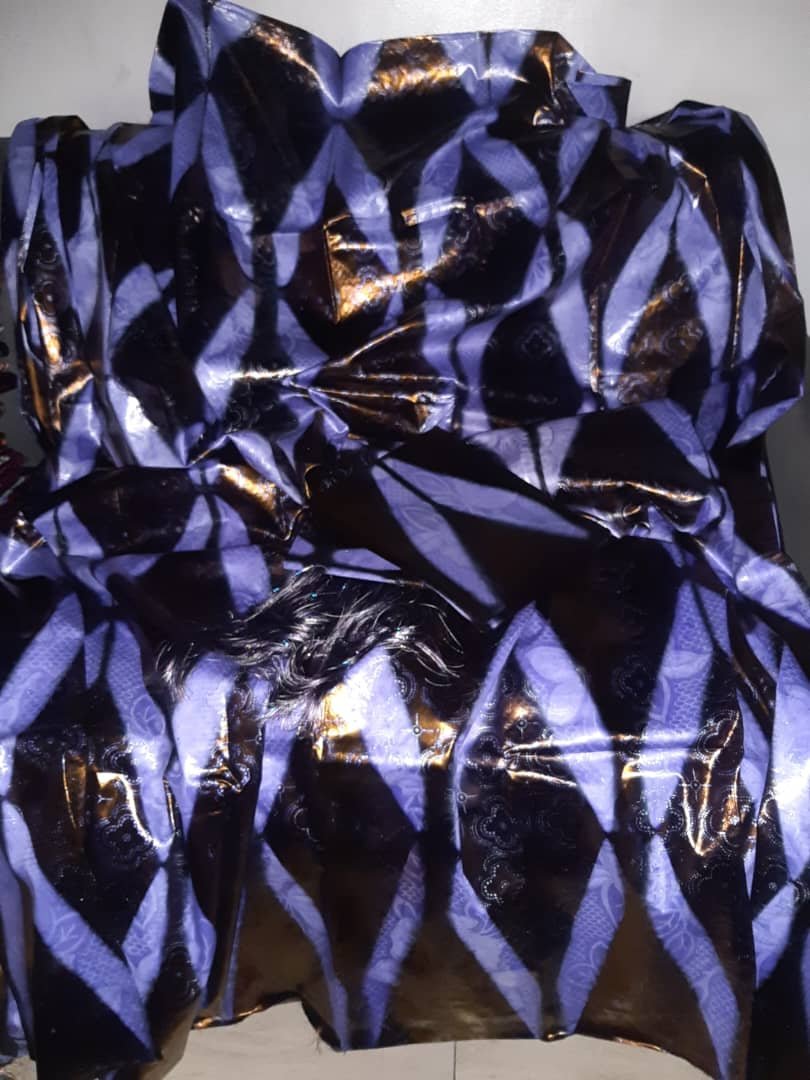 Sobre boubou VIP blanc nuage et lomassa