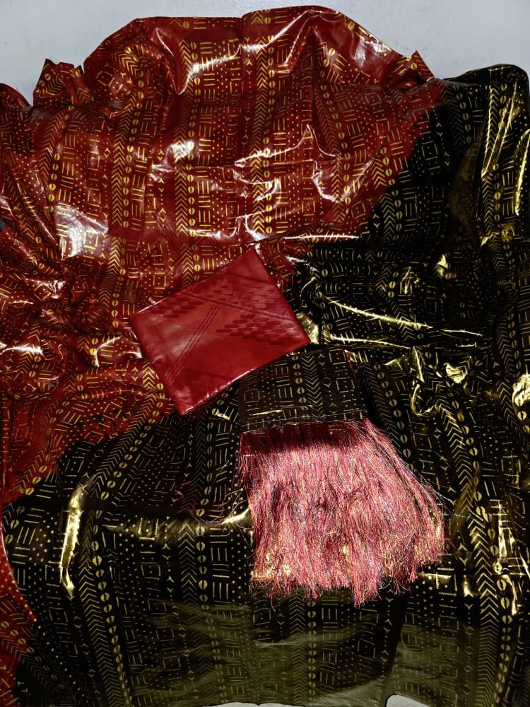 Boubou VIP rouge glamour et lomassa