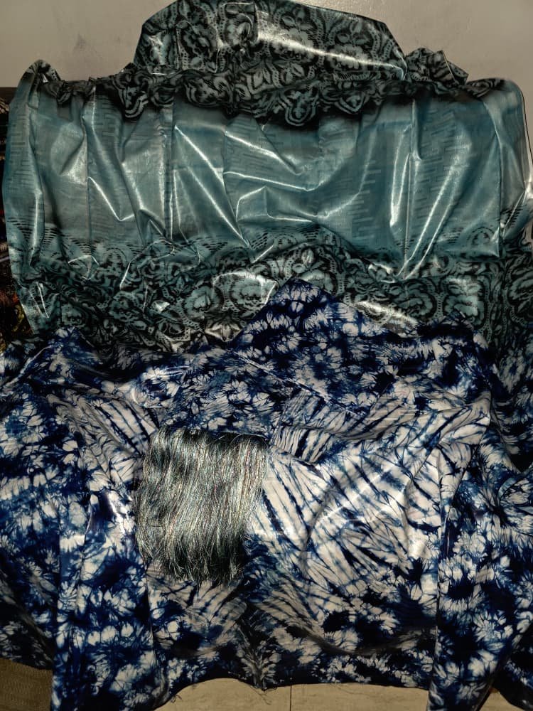 Magnifique creation de boubou getzner en bazin riche Laban et siri