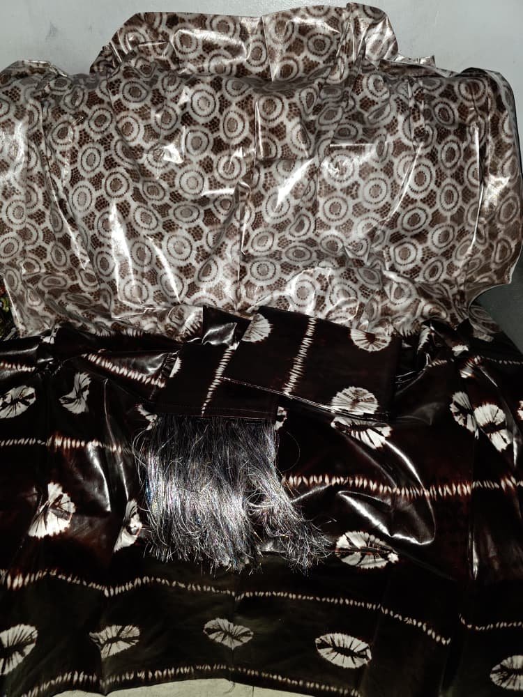 Nouvelle creation de boubou m75000ixte laban et siri aux couleurs marron