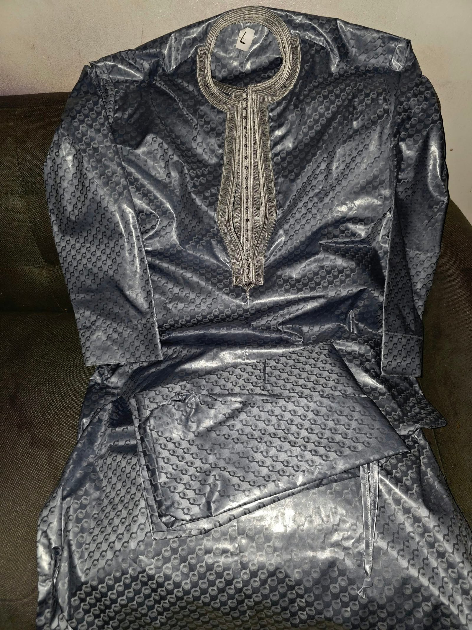 Magnifique frokia getzner gris cou double