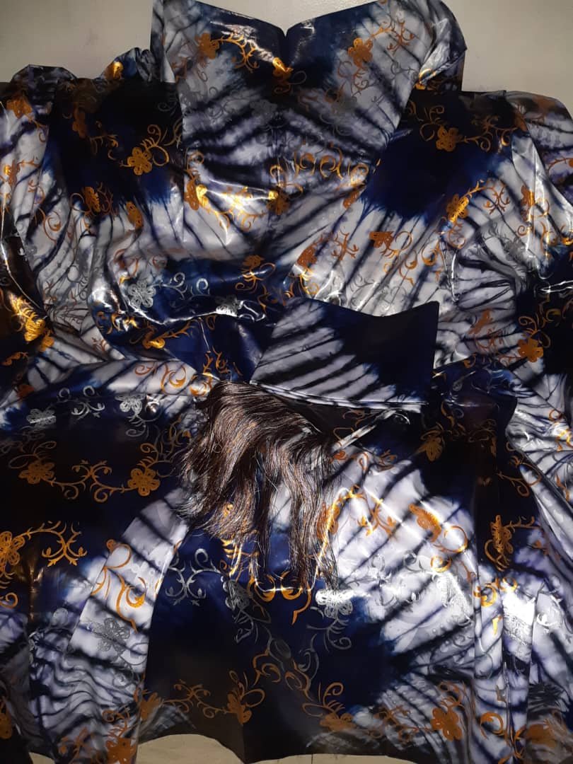 Getzner teinture artisale siri bleu blanc design vip